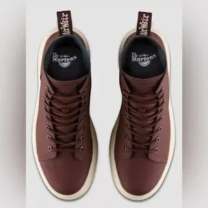 Dr. Martens Talib Ajax in Oxblood (UNISEX) Dr. Martens Talib 8-Eye Raw Boot Old Oxblood Ajax Size M/6  main image 4